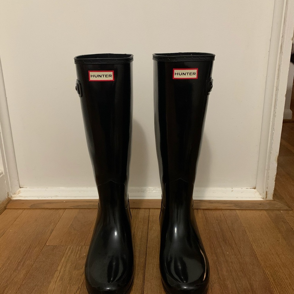 Original Tall gloss rain boots - Picture 3 of 5